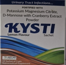KYSTI Lemon Flavour Sachet