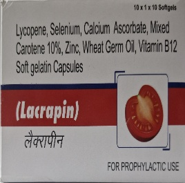 Lacrapin Soft Gelatin Capsules